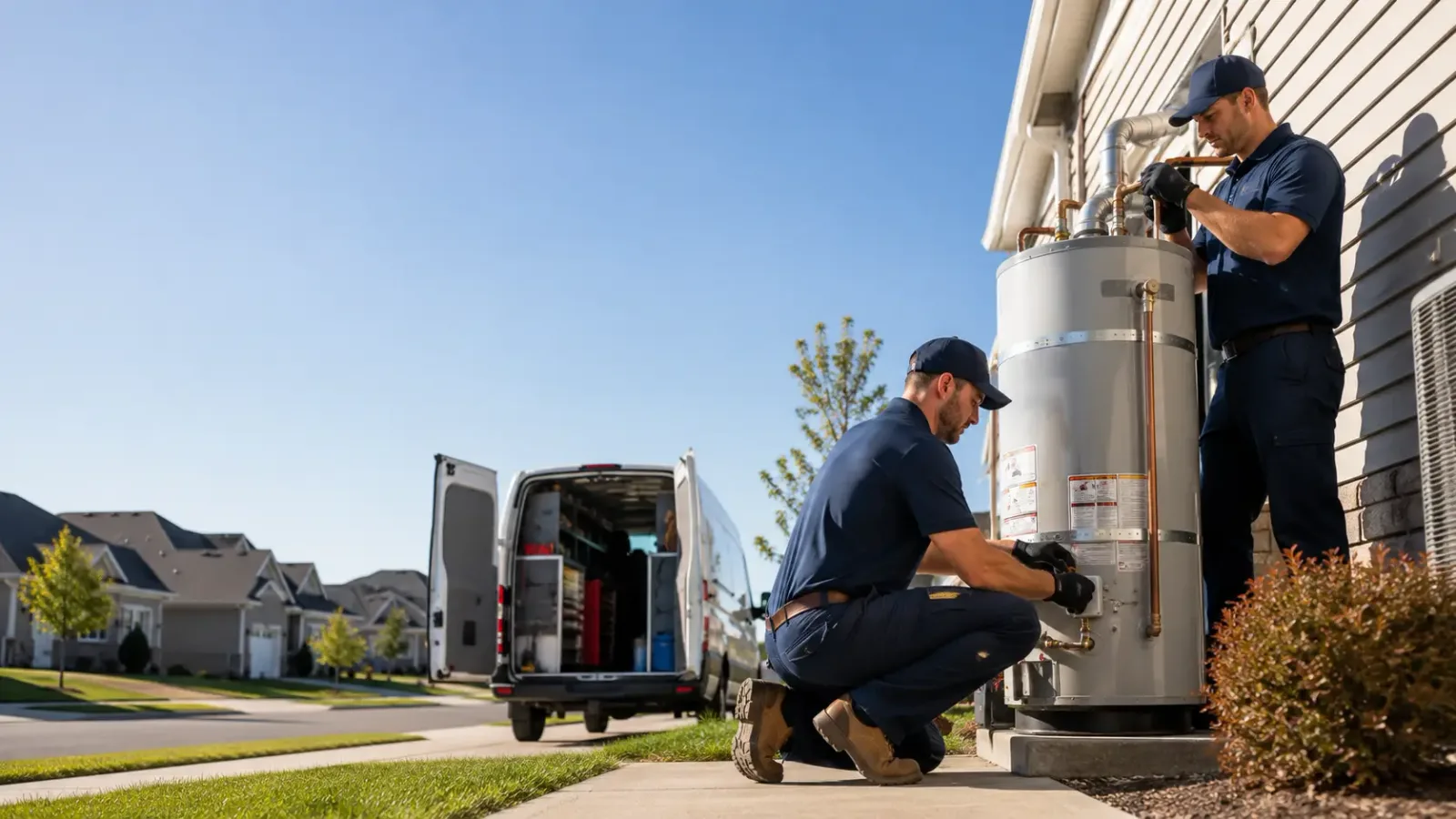 Water Heater Installation in Brownsboro, TX